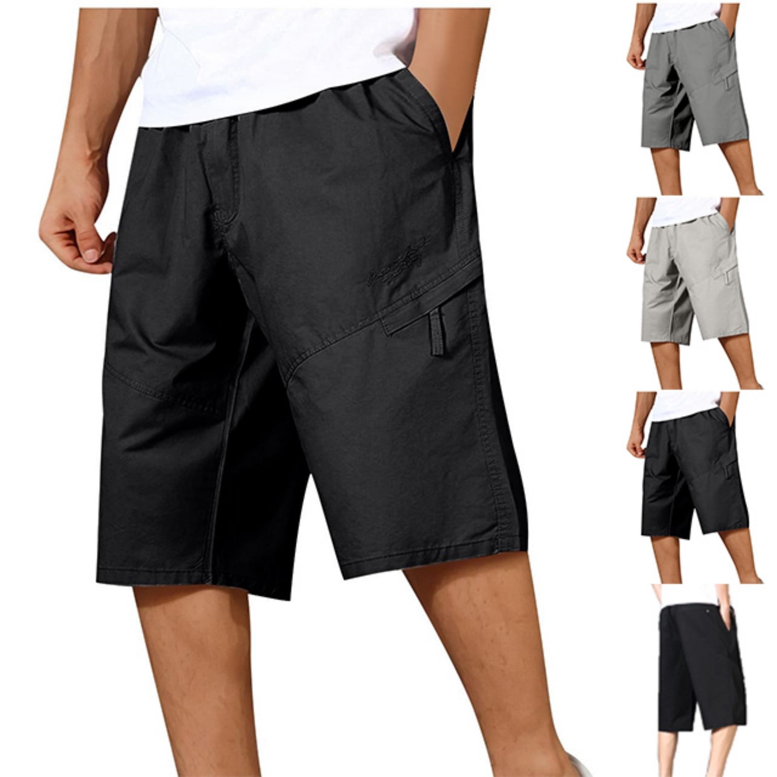 DIOAZUD Mens Cargo Shorts Casual Lightweight Short Pants with