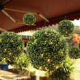 thumbnail image 4 of Hanging Plant Light, Artificial Plants Hanging Decor Light, Hanging Greenery Plants with LED Lights, 1Pcs Artificial Hanging Green Leaves Vines, Home Decor Plants 8.3x15 In, 4 of 4