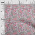 thumbnail image 2 of oneOone Polyester Spandex Pink Fabric Floral Sewing Material Print Fabric By The Yard 56 Inch Wide, 2 of 5