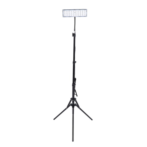 Height Adjustment Red Light Lamp, Promote Muscle Healing Superior Concentrating Performance Floor Stand Physiotherapy Light with Trigonal Bracket for Hospital US,EU,UK