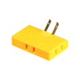 thumbnail image 1 of Feltree Multi-head Plug Into One-turn Split-head Variational Converter Three-term Two-claw Flat-foot Plug-in Triangular Socket Two Holes Long and Empty, 1 of 6