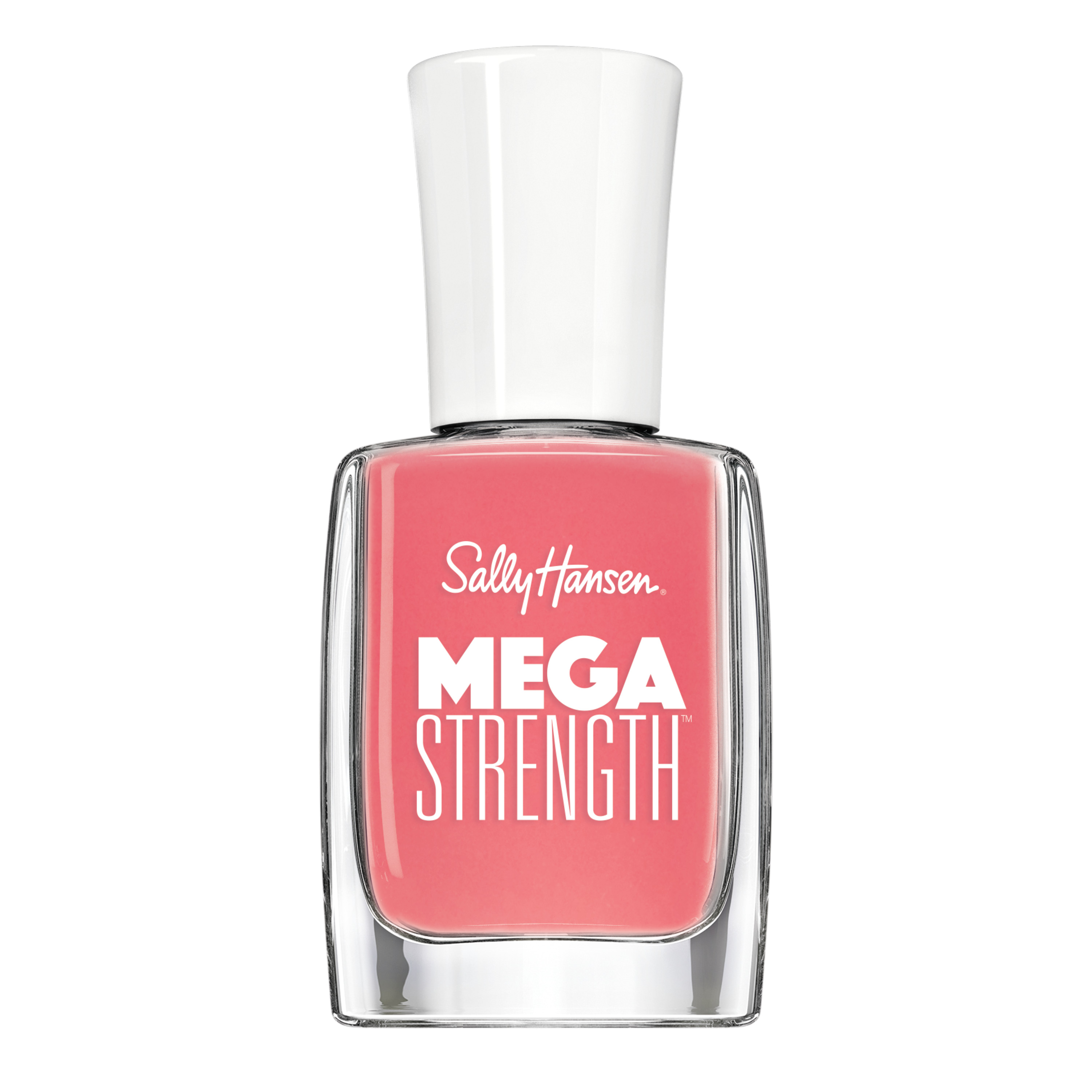 Sally Hansen Mega Strength Nail Polish Lacquer, On Fleek, 0.40 Fl. Oz.