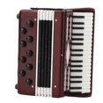 thumbnail image 2 of Mini Accordion Model,6CM Miniature Wooden Red Accordion Model Gift Desktop Accordion Model High Capacity, 2 of 9