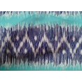thumbnail image 4 of oneOone Cotton Poplin Fabric Chevron Ikat Print Fabric By Yard 42 Inch Wide, 4 of 4