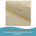 thumbnail image 1 of VONKY Crystal Rhinestone Ribbon Clothing Accessories Sticker Convenient Using Present Decoration Sheet with Shine Appearance Exquisite light yellow 6 double side tape, 1 of 6