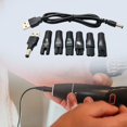 thumbnail image 1 of WIFKLSIIPG 7 PCS Power Cord 5V Replacement Charger USB Adapter Suitable for Hair Beard Trimmers Shavers Beauty Instruments Desk Lamps Purifiers., 1 of 7
