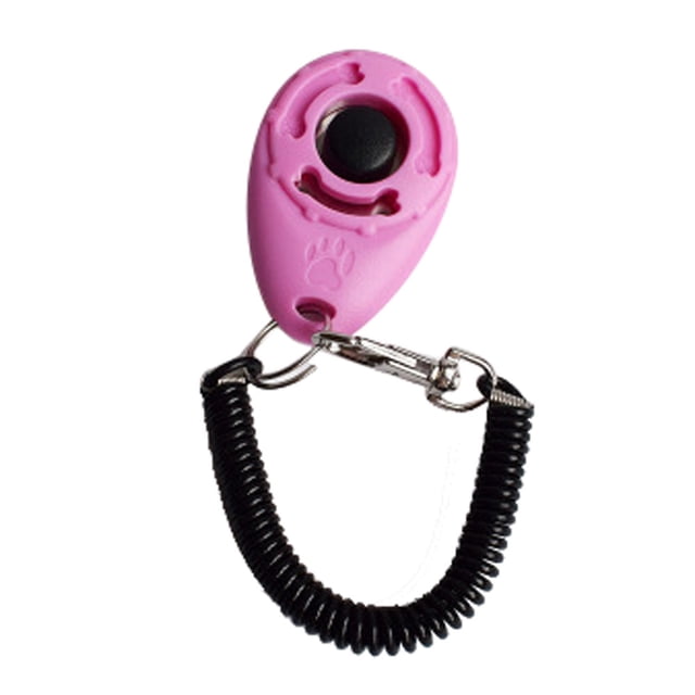 TopLLC 1 Piece New Dog Pet Click Clicker Training Trainer Aid Wrist Strap