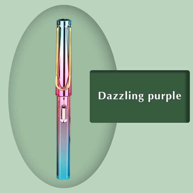 No Ink Pen No Ink Penpurple Pengrip Posture Correction Design Pencil without Ink Old Undead Pen Creative Metal Pen Bulk Pens Bulk Pens