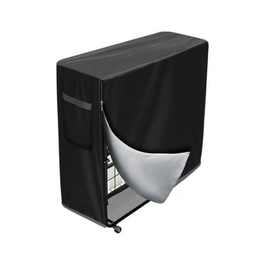 AMERTEER Housse de Rangement pour Lit Pliant, Housse de Protection pour Lit Escamotable, Sac de Rangement en Tissu Oxford Imperméable, Housse Multifonction Réglable, Sac à Outils