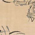 thumbnail image 1 of Ahgly Company Tapis d'Intérieur Carrés Abstraits Jaunes Unis, 6 Pieds Carré, 1 of 6