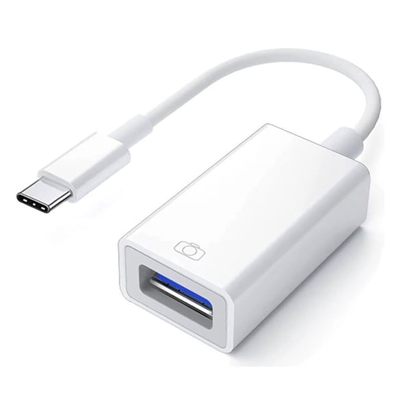 Apple USB-C to USB Adapter for iPhone 17/16/15, MFi Certified Type-C to USB OTG Cable Compatible with MacBook Pro Air, iPad Pro/Air, iMac, Surface, Galaxy S25 S24 and More