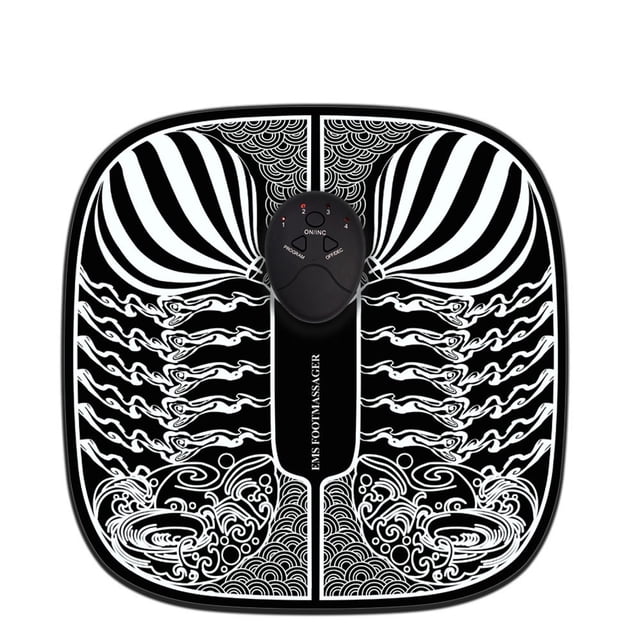 Heliisoer Smart Display Massage Foot Pad Home USB Charging Acupuncture Foot Physiotherapy Massage Foot Massager