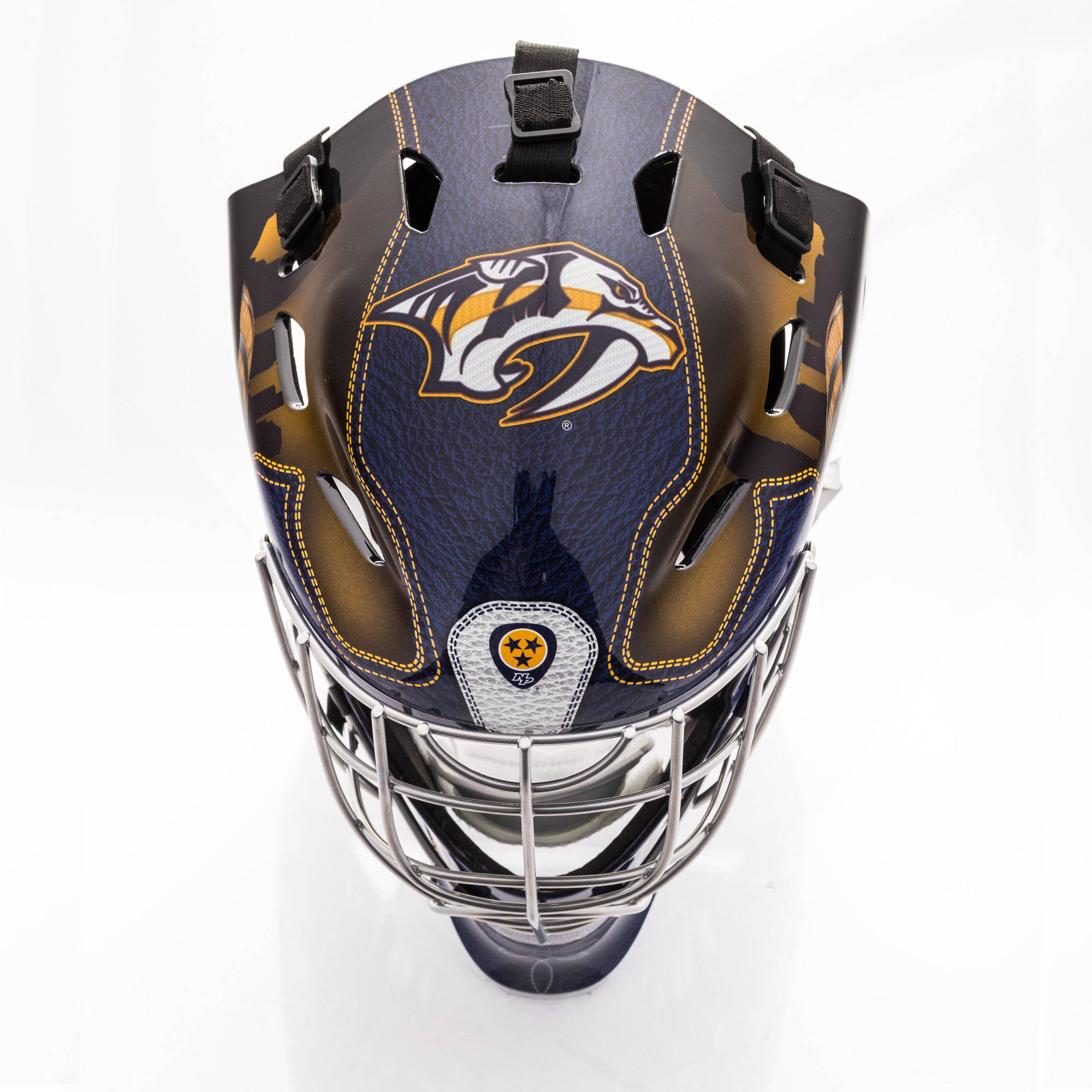 Franklin Sports NHL Masque de gardien Predators GFM 1500