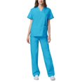 thumbnail image 3 of Adar Universal Medical Scrubs Set Medical Uniforms - Unisex Fit (45 colors), 3 of 7