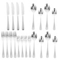 thumbnail image 1 of 20pcs Silverware With Steak Knives Flatware Forks Spoons Knives Stainless Steel Tableware Cutlery Utensil Sets For Home Restaurant, 1 of 8