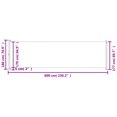 thumbnail image 4 of vidaXL Patio Retractable Side Awning 180x600 cm Grey, 4 of 5