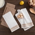 thumbnail image 2 of Mainstays 4-Pack 16"x26" Woven Kitchen Towel Set, Red Sedona, 2 of 5