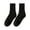 Black, variant on MIASHUI Women's Mid-Crew Socks Thermal Winter Socks for Women Cozy Stackable Socks with Grips Sleep Socks White