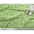 thumbnail image 2 of Soimoi Tissu Georgette Viscose Tissu Mandala Floral Imprimés au Mètre 42 Pouces de Large, 2 of 3