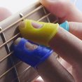 thumbnail image 2 of 4pcs Guitar Playing Left Hand Fingertip Protector Ukulele Guitar Fingertip Silicone Protective Cover, 2 of 8