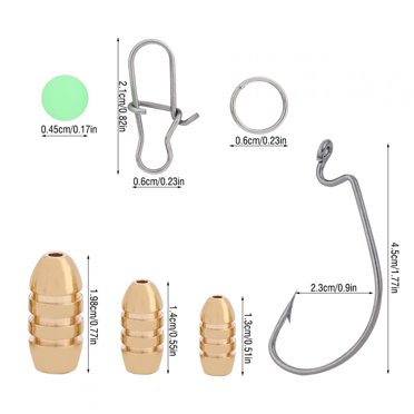 Fishing Sinker Kit Fishing Sinker Kit Box Fishing Sinkers Fishing Sinker Set For Fishing Enthusiast Outdoor Fishing