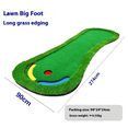 thumbnail image 1 of Putting Green Mats Set for Golf Putting Use, Included Mini Golf Putters Adjustable, Training Aid Put Cup Practicing Putt Green 90274cmLawn edging, 1 of 5
