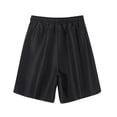 thumbnail image 3 of AherBiu Plus Size Mens Athletic Shorts Drawstring Quick Drying Performance Tech Loose Fitted Shorts Gym Workout Running Shorts, 3 of 3