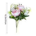thumbnail image 3 of Fridja Clearance Artificial Simulation Bouquet Artificial Flowers Fake Flowers Decoration, 3 of 6