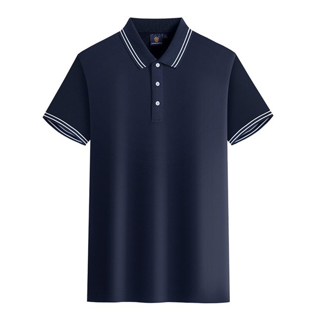 MAWCLOS Polo T-Shirt Garçon Coupe Ajustée Hauts Homme Manches Courtes Décontracté Bureau Haut Caché Vert P