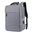 thumbnail image 2 of Sentmoon Double Layer Travel Backpack Student School Bag With Laptop Compartment Business Work Casual Computer Backpack With USB Charging/Headphone Port Deals of the Day Clearance Prime, 2 of 2