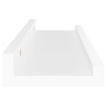 thumbnail image 5 of vidaXL Étagères Murales 4 Pcs Blanc 40x9x3 cm, 5 of 5