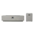thumbnail image 2 of Millies 50000 BTU Outdoor Rectangle MgO Propane Fire Pit Table with Tank Holder - Light Gray, 2 of 8