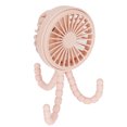 thumbnail image 3 of ANGGREK USB Desk Fan, 3 Speed Rechargeable 4.5-9V 360° Rotatable 0.8-3.4W ABS Mini Portable Fan For Camping For Office, 3 of 8