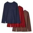 thumbnail image 2 of George Boys' Long Sleeve Tee 3-Pack, 2 of 2