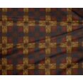 thumbnail image 4 of oneOone Polyester Lycra Fabric Check & Triangle Ikat Decor Fabric Printed BTY 56 Inch Wide, 4 of 4