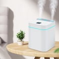 thumbnail image 4 of Dvkptbk 1 Liter Large Capacity Dual Nozzle Humidifier USB Humidifier Desktop Humidifier with LED Colorful Lights for Office Bedroom and Living Room, 4 of 9