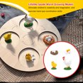 thumbnail image 1 of pitrice 1 Set Spade Worm Model Premium Plastic Material Meaningful Insect Figurines Early Educational Growing Models for School Project hen, 1 of 6