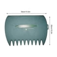 thumbnail image 3 of Japceit Hand Rake Garden Tool Leaf Scoops Hand Rakes 2Pcs Portable Plastic Large Garden and Yard Leaf Scoop Hand Leaf Rakes and Leaf Collector Garden Tools for Garden Rubbish, 3 of 9