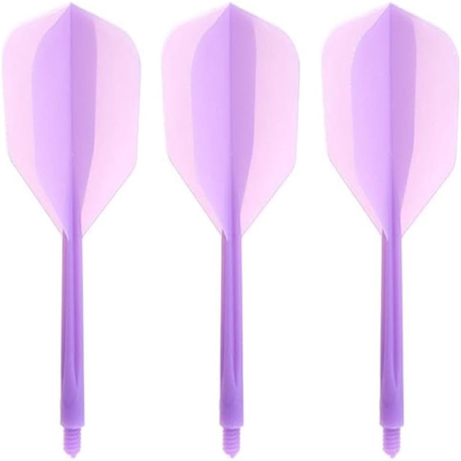 3Pcs Standard Flights Break 2BA Shafts and Flights Integrated Plastic Shaft and Flight Combo for Games