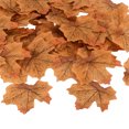 thumbnail image 1 of Unique Bargains Artificial Leaves Fall Maple Autumn Fake Leaf Decoration, Burgundy 500 Pack, 1 of 5