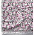 thumbnail image 1 of Soimoi Cotton Cambric Fabric Abstract Geometric Print Fabric by the Yard 42 Inch Wide, 1 of 3