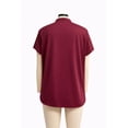 thumbnail image 3 of FLEX SCRUBS™ ladies collared v neck, 3 of 4