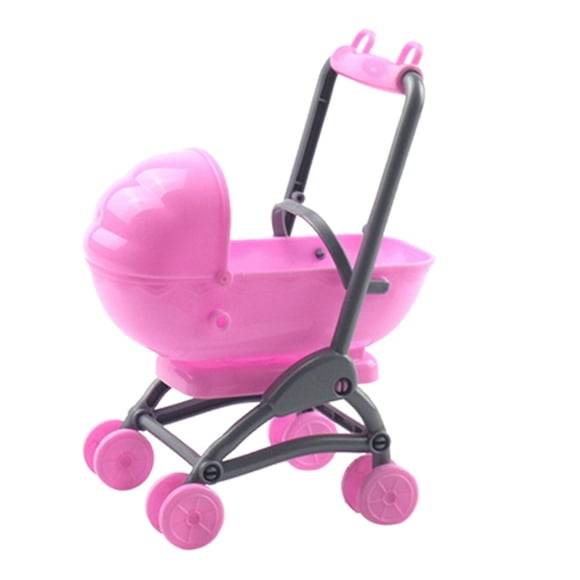 LOVEVER Poussette Jouet pour Poupée Landau Siège d'Auto Meuble Jouets pour Voiture pour Nourrisson