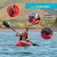 thumbnail image 2 of Lifetime Daylite 80 Sit-On-Top Kayak, Red (Paddle Included), 2 of 8