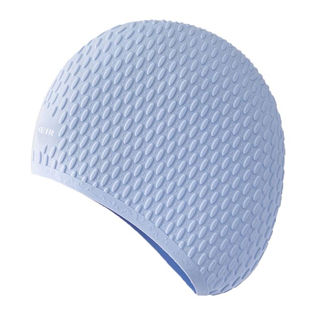 Silicone Swimming Cap For Adults Waterproof Swim Cap Cap For Unisex Elastic C3Y6