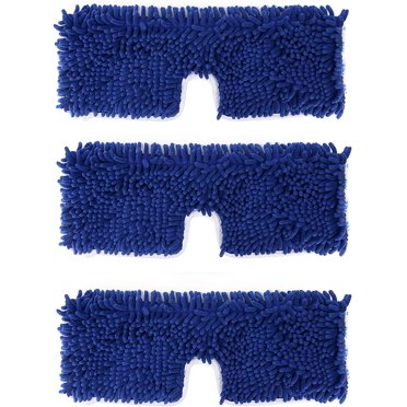 APPIE 3 Pack Mop Refills Compatible with Microfiber Mop, Replacement Mop Heads for Dry/Wet Use, Machine Washable Double Sided All Surface Cleaning