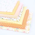 thumbnail image 3 of Zootealy 7Pcs/Set DIY Assorted Pattern Floral Printed Patchwork Cotton Fabric Cloth Sewing Quilting Cloth 500x500mm, 3 of 8