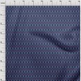 thumbnail image 3 of oneOone Viscose Chiffon Fabric Geometric Ikat Printed Craft Fabric BTY 42 Inch Wide, 3 of 4