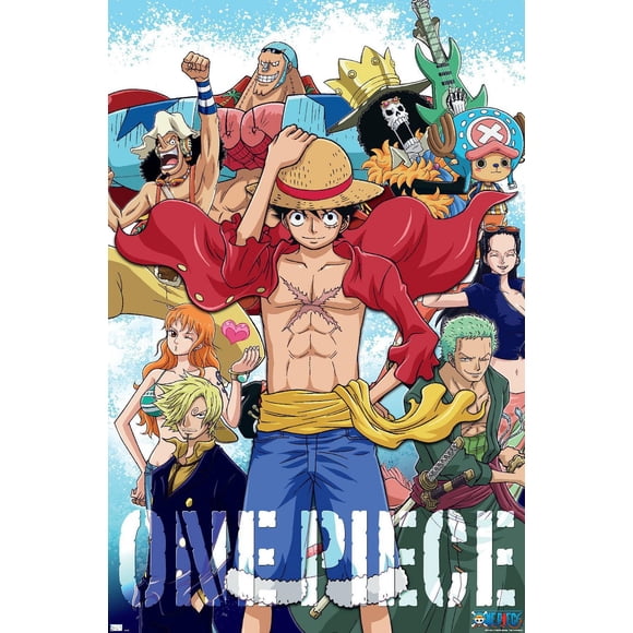 One Piece - Crew Wall Poster, 22.375" x 34"