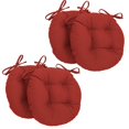 thumbnail image 1 of Coussins de Chaise Ronds Capitonnés en Sergé Uni de 16 Po (Ensemble de 4), 1 of 2